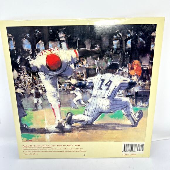 Diamonds are Forever 91 Calendar Smithsonian 89 Baseball Sports VTG Collect RARE - Picture 6 of 7